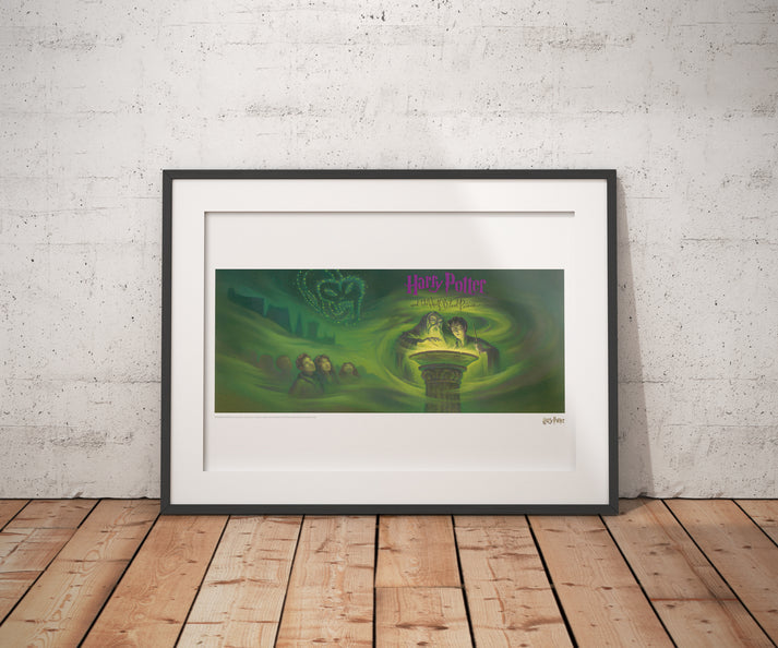 Harry Potter & the Half Blood Prince Book Cover Artwork Limited Edition Art Print Wall Art