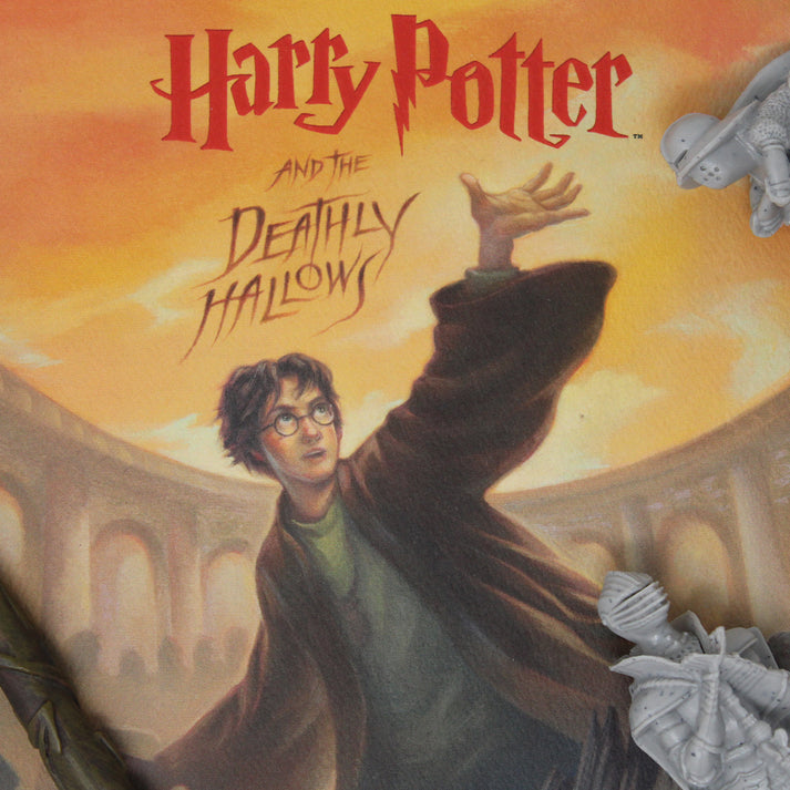 Harry Potter & the Deathly Hallows Book Cover Artwork Limited Edition Art Print Wall Art