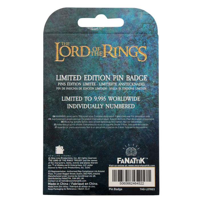 The Lord of the Rings Limited Edition Pin Badge Pin badge