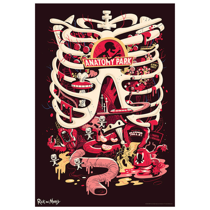 Rick & Morty Limited Edtion Art Print Wall Art