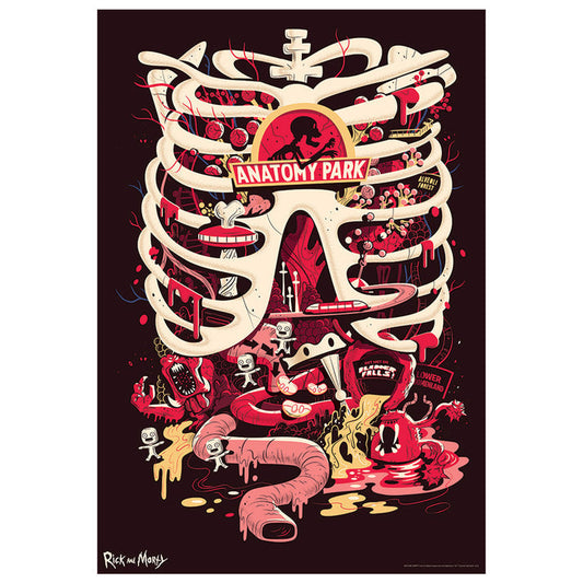 Rick & Morty Limited Edtion Art Print Wall Art