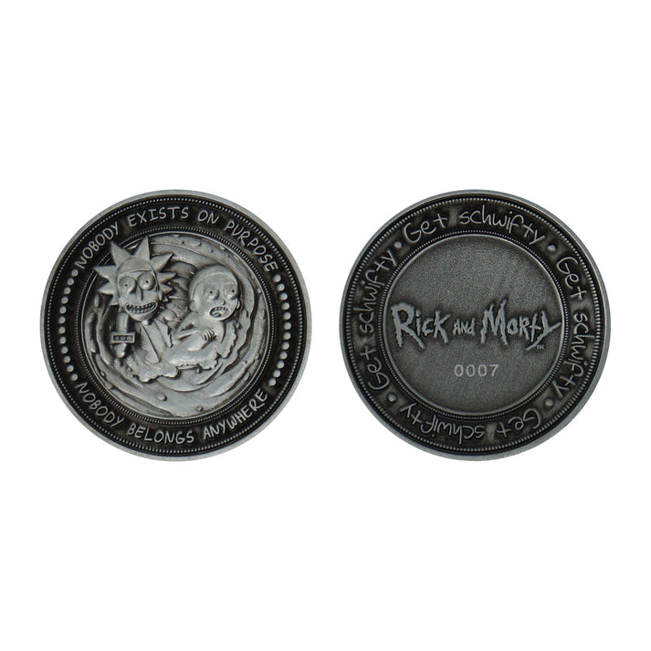 Ricky & Morty Limited Edition Collectible Coin Coin