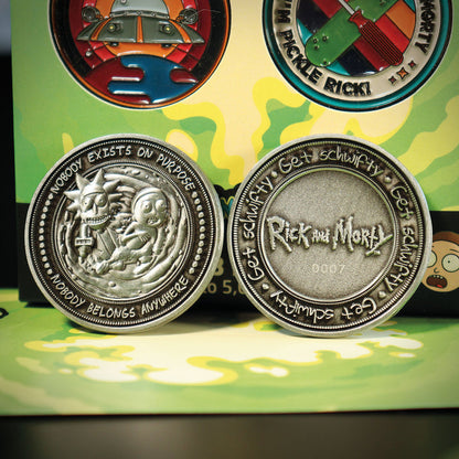Ricky & Morty Limited Edition Collectible Coin Coin