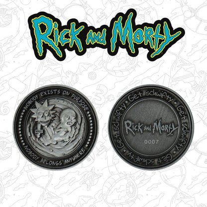 Ricky & Morty Limited Edition Collectible Coin Coin