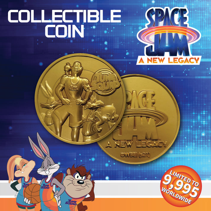 Space Jam 2 Limited Edition Collectible Coin Coin