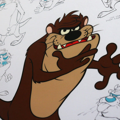 The Looney Tunes Tazmanian Devil Limited Edition Fan-Cel Fan-Cel