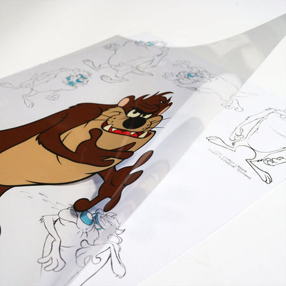 The Looney Tunes Tazmanian Devil Limited Edition Fan-Cel Fan-Cel