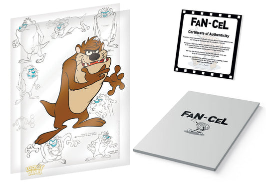 The Looney Tunes Tazmanian Devil Limited Edition Fan-Cel Fan-Cel