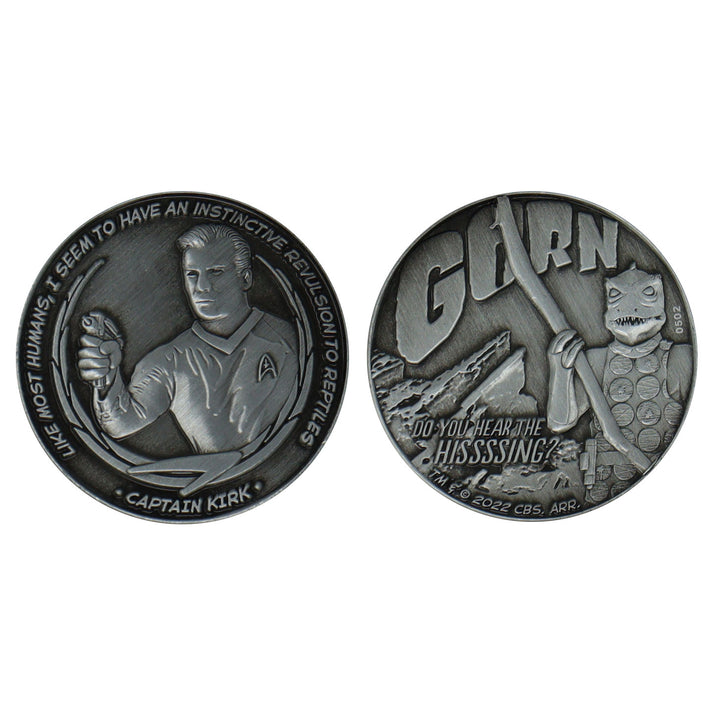 Star Trek Limited Edition Captain Kirk and Gorn Collectible Coin Coin