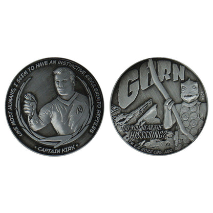 Star Trek Limited Edition Captain Kirk and Gorn Collectible Coin Coin