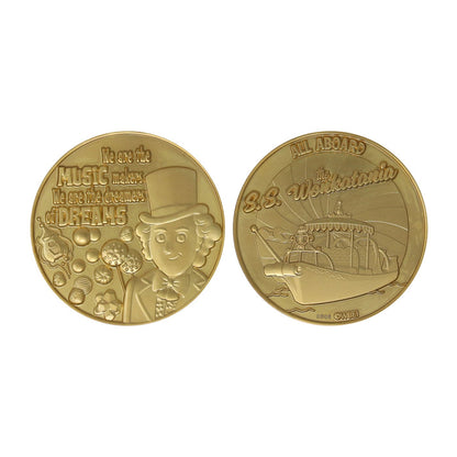 Willy Wonka and the Chocolate Factory Limited Edition Collectible Coin Coin