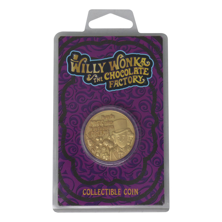 Willy Wonka and the Chocolate Factory Limited Edition Collectible Coin Coin