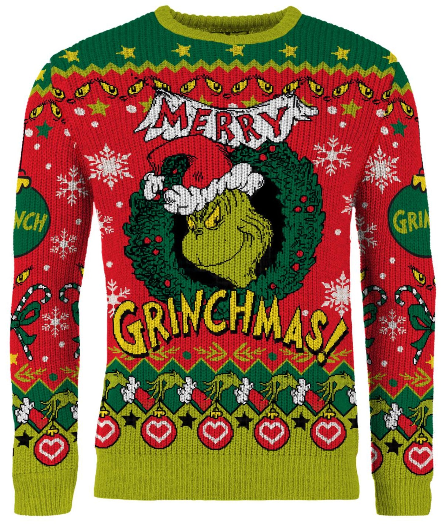 The Grinch: Christmas Jumper (Size: Small)