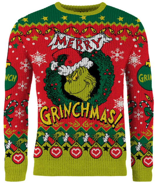 The Grinch: Christmas Jumper (Size: Medium)