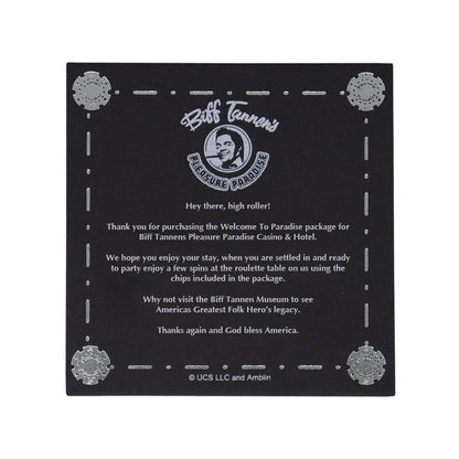 Back to the Future Biff Tannen’s Casino Set Premium Set