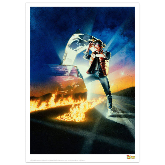 Back to the Future Limited Edition Art Print Wall Art