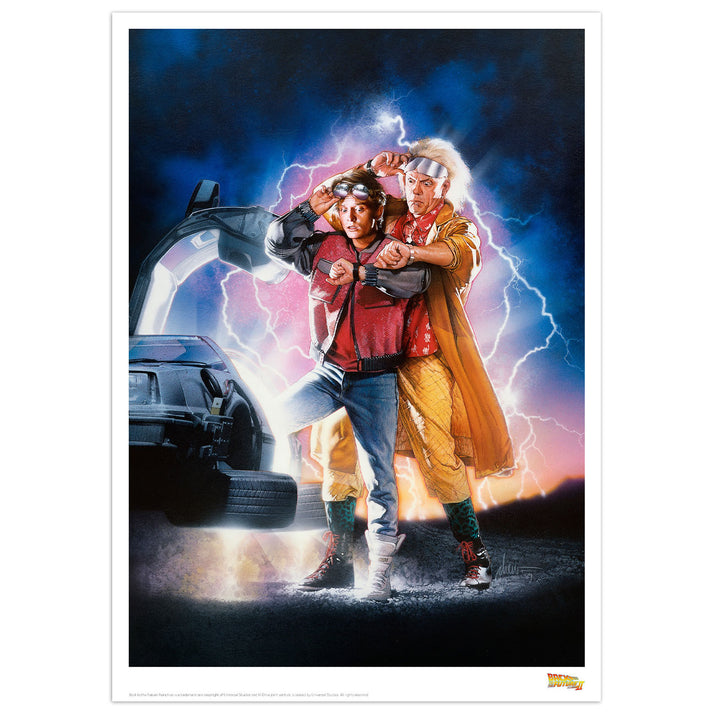 Back to the Future Limited Edition Art Print Wall Art