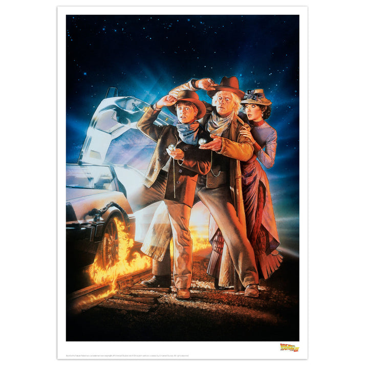 Back to the Future Limited Edition Art Print Wall Art