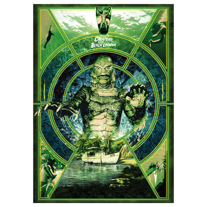 Universal Monsters Creature from the Black Lagoon Limited Edition Art Print Wall Art