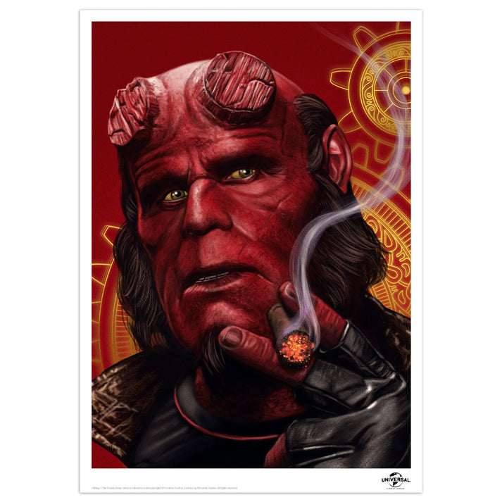 Hellboy Limited Edition Art Print Wall Art