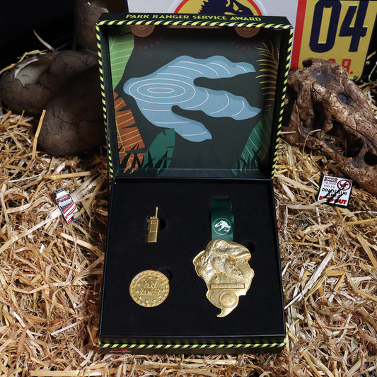 Jurassic Park Park Ranger Service Award Premium Set