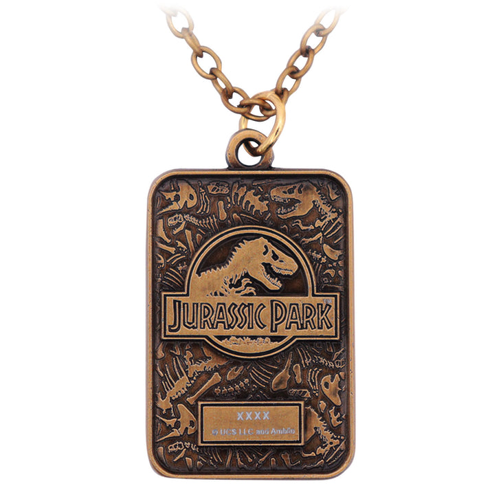 Jurassic Park Limited Edition Unisex Amber Necklace Necklace