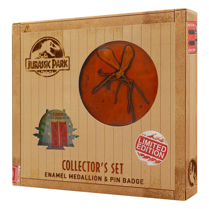 Jurassic Park Medallion and Pin Set Medallion