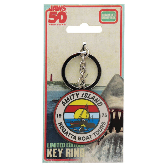 Jaws 50th Anniversary Regatta Boat Tour Keyring