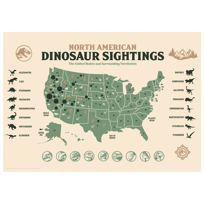 Jurassic World Limited Edition Art Print Wall Art