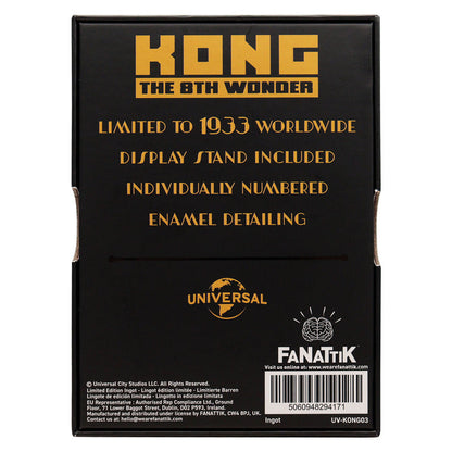 King Kong The 8th Wonder Limited Edition Ingot Ingot