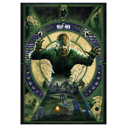 Universal Monsters The Wolfman Limited Edition Art Print Wall Art