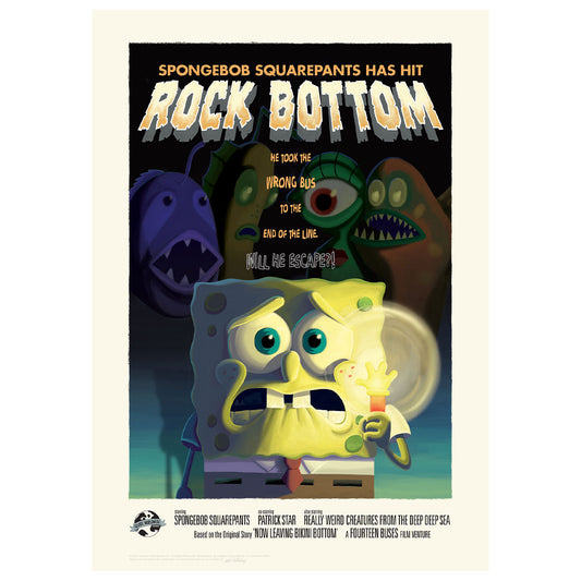 SpongeBob SquarePants Limited Edition Art Print Wall Art