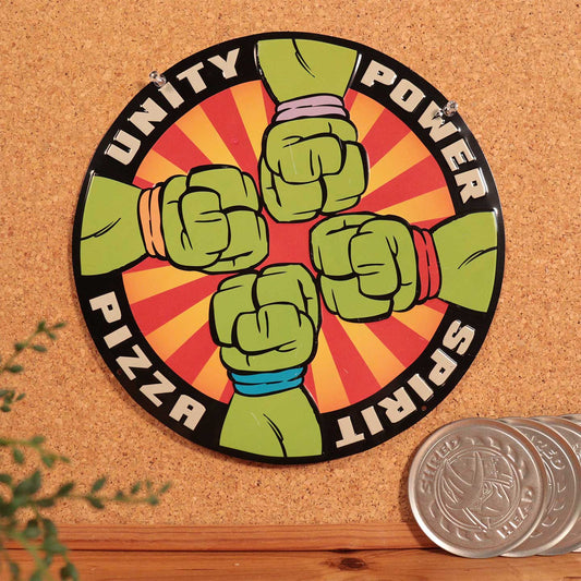Teenage Mutant Ninja Turtles Pizza Power Tin Sign Tin Sign