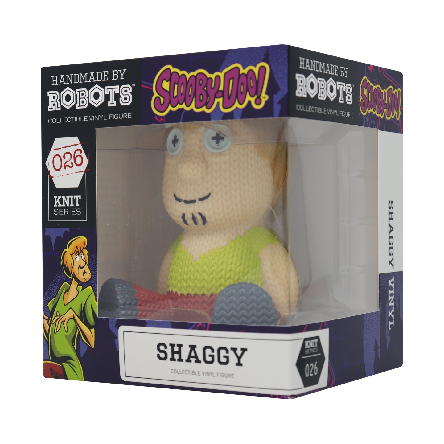 Scooby-Doo - Shaggy Collectible Vinyl Figure from Handmade By Robots Vinyl Figure