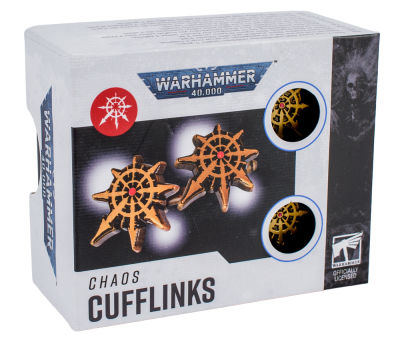 Warhammer 40,000: Chaos Cufflinks