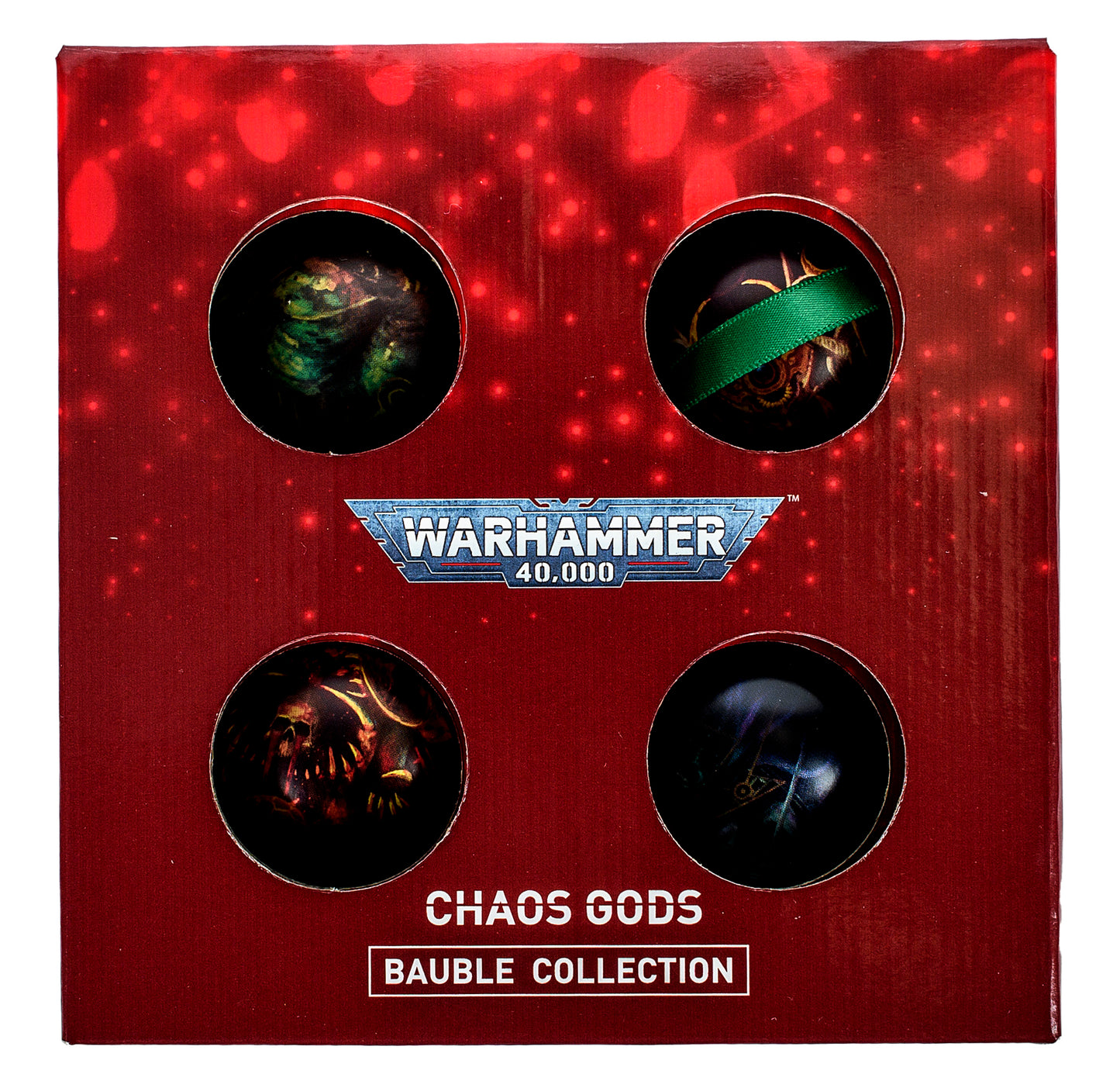 Warhammer 40,000: Chaos God Baubles (4 pack)