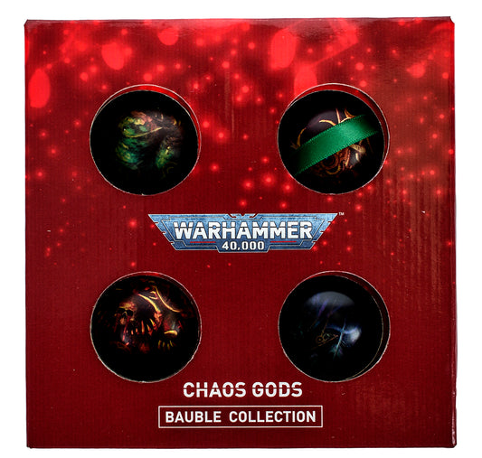 Warhammer 40,000: Chaos God Baubles (4 pack)