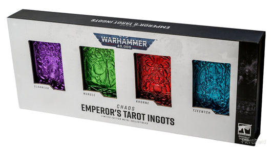 Warhammer 40,000: Imperial Tarot Ingot - Gods (4pk)