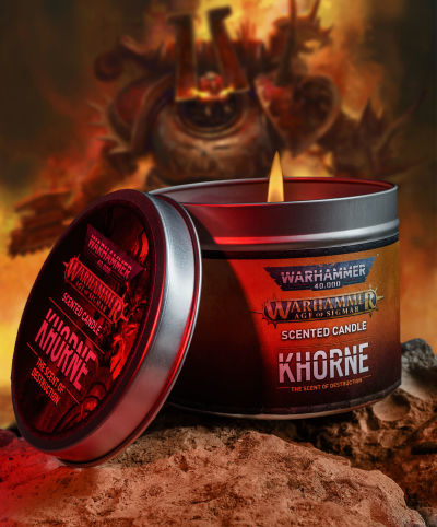 Warhammer 40000: Khorne Candle