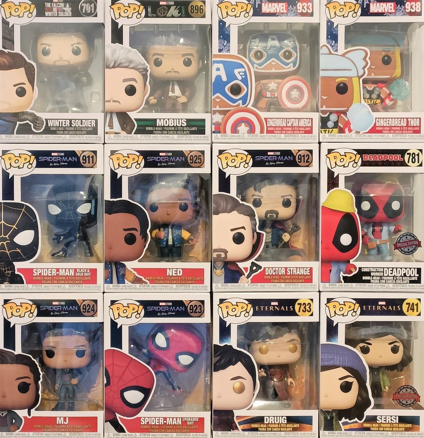 Marvel Clearance Mystery Box - Ten Marvel Funko POP’s! POP Figures!