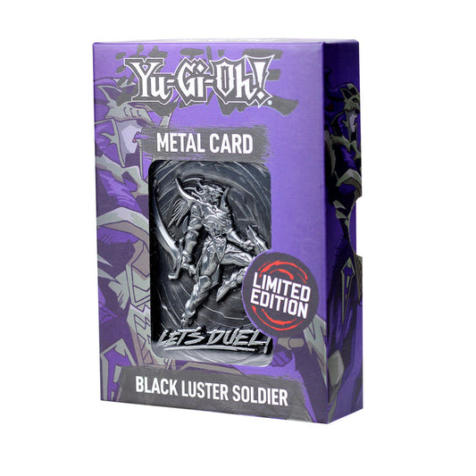 Yu-Gi-Oh! Limited Edition Black Luster Soldier Metal Card Ingot