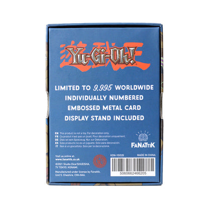 Yu-Gi-Oh! Limited Edition Exodia the Forbidden One Metal Card Ingot
