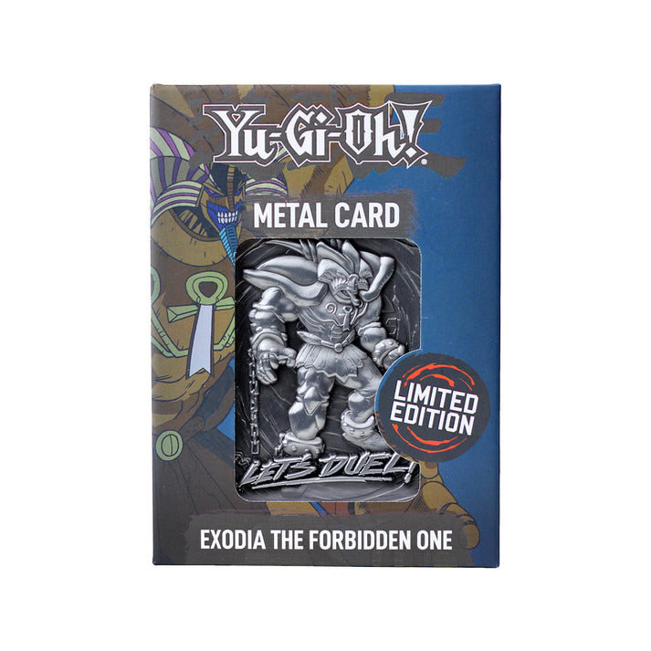 Yu-Gi-Oh! Limited Edition Exodia the Forbidden One Metal Card Ingot