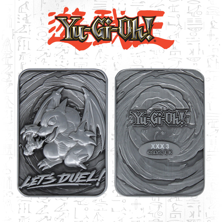 Yu-Gi-Oh! Limited Edition Baby Dragon Metal Card Ingot
