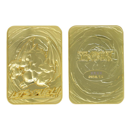 Yu-Gi-Oh! Limited Edition 24k Gold Plated Baby Dragon Metal Card Ingot