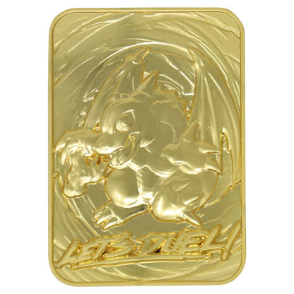 Yu-Gi-Oh! Limited Edition 24k Gold Plated Baby Dragon Metal Card Ingot