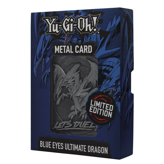 Yu-Gi-Oh! Limited Edition Blue Eyes Ultimate Dragon Metal Card Ingot