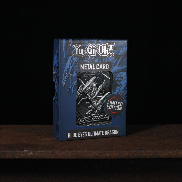 Yu-Gi-Oh! Limited Edition Blue Eyes Ultimate Dragon Metal Card Ingot