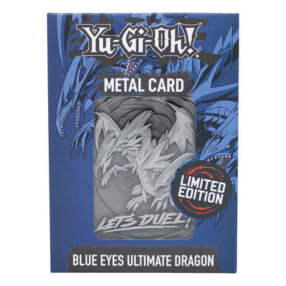 Yu-Gi-Oh! Limited Edition Blue Eyes Ultimate Dragon Metal Card Ingot