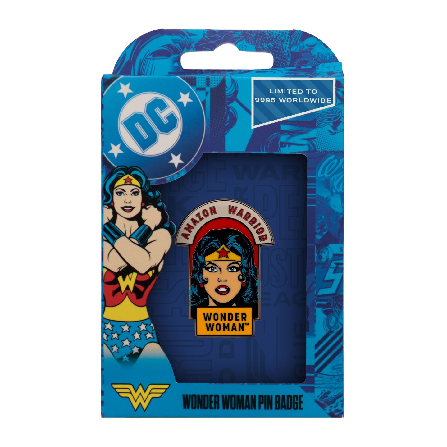 Wonder Woman Limited Edition Amazon Warrior Pin Badge